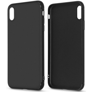 Чохол для смартфону MakeFuture Skin Case Apple iPhone XS Max Black (MCSK-AIXSMBK)