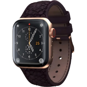 Ремінець для смарт-годинника Njord Salmon Leather Strap Rust for Apple Watch 45mm/44mm (SL14123)