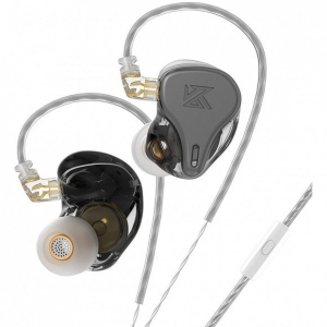 Навушники вкладиші дротові Knowledge Zenith DQ6S Mic Grey