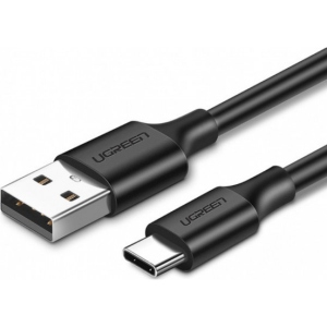 Кабель синхронізації даних UGREEN US287 USB-A 2.0 - USB Type-C 1.5 m Black (60117)