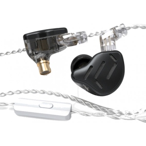 Навушники вкладиші дротові Knowledge Zenith ZAX Mic black