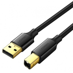 Кабель USB type A - USB type B UGREEN US135 USB-A 2.0 - USB-B 2.0 1.5 m Black (10350)
