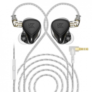 Навушники вкладиші дротові Knowledge Zenith ZEX Pro Mic Black