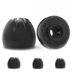 Амбушюр для навушників Knowledge Zenith Silicone eartips Black 3 шт. порівняти ціни