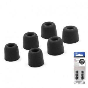 Амбушюр для навушників Knowledge Zenith Memory Foam Black 3 шт.