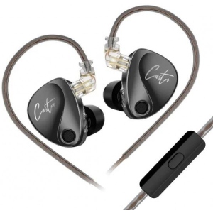 Навушники вкладиші дротові Knowledge Zenith Zenith Castor Mic Black
