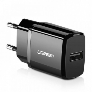 Мережевий зарядний пристрій UGREEN ED011 1xUSB 10W/2.1A Black (50459)