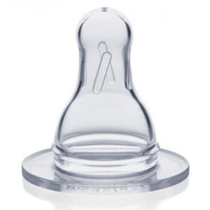 Середній потік соска дитяча силіконова Medela М 2 шт. (200.0603)