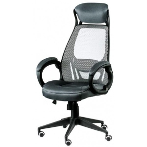 Крісло офісне Special4You Briz Grey/Black (E4909)