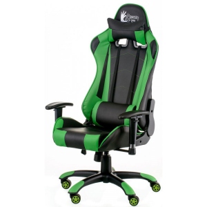Крісло для геймерів Special4You ExtremeRace black/green (E5623) фірмовий сайт