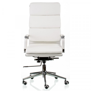 Крісло офісне Special4You Solano 2 Artleather White (E5296)