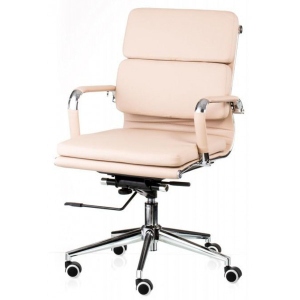 Крісло офісне Special4You Solano 3 Artleather Beige (E4817)