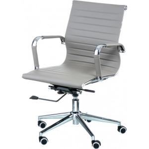 Крісло офісне Special4You Solano 5 Artleather Grey (E6071)