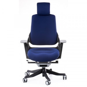 Крісло офісне Special4You Wau Navy Blue Fabric (E0765)