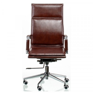 Крісло офісне Special4You Solano 4 artleather brown (E5227)