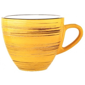 купити Чашка Wilmax Spiral Yellow 110 мл (WL-669434 / A)
