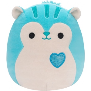 М'яка іграшка герой SQUISHMALLOWS БІЛКА САНТЬЯГО 13 см (SQVA00788)