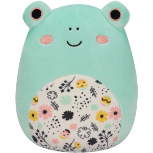 М'яка іграшка герой SQUISHMALLOWS ЖАБА ФРІД 13 см (SQER00818)