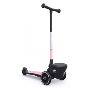 Триколісний самокат Scoot&Ride Highwaykick-2 з колесами що світяться Рожевий (SR-210201-ROSE)