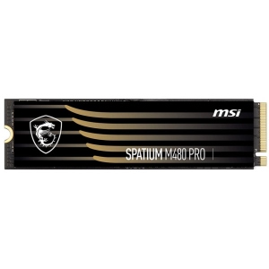 SSD-накопичувач внутрішній MSI 2TB Spatium M480 Pro M.2 2280 PCIe 4.0 x4 NVMe 3D NAND TLC (S78-440Q600-P83)