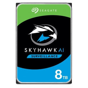 Жорсткий диск внутрішній Seagate SkyHawk 8TB 7200rpm 256MB 3.5" SATAIII  (ST8000VX004)