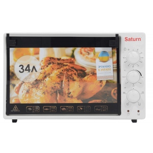 Піч електрична Saturn ST-EC3402 White