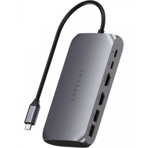 Хаб USB Satechi USB-C Multimedia Adapter M1 Space Gray (ST-UCM1HM)