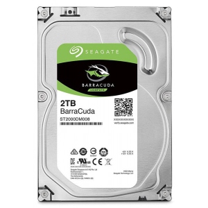 Жорсткий диск внутрішній Seagate BarraCuda HDD 2TB 7200rpm 256MB 3.5 SATA III (ST2000DM008)