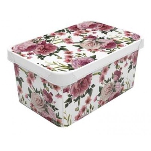 Короб для зберігання Qutu Style Box з/к Rosy 10 л