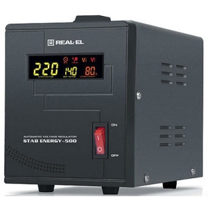 Стабілізатор напруги REAL-EL STAB ENERGY-500