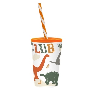 Склянка з трубочкою Herevin Dino Club 0.34 л (161914-066P)