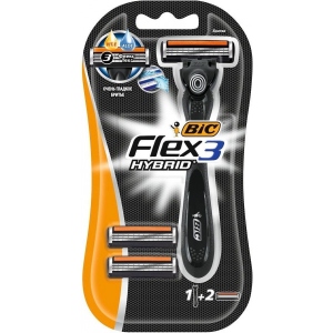 Станок чоловічий BIC Flex 3 Hybrid 2 смен.картр.