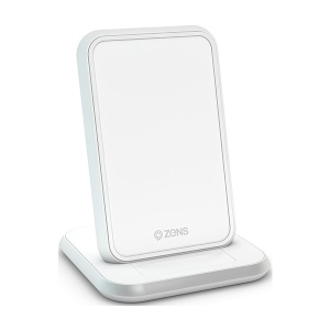 Зарядний пристрій Zens Stand Aluminium Wireless Charger 10W White (ZESC13W/00) інтернет-магазин
