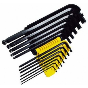 Набір шестигранних ключів Stanley 1/16-3/8 12 шт. (0-69-257)