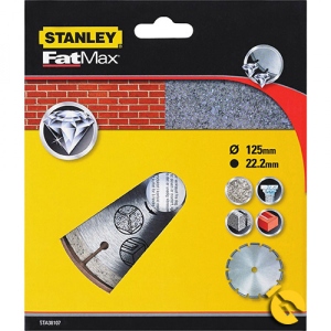 Диск алмазний Stanley 125x22.2 мм (STA38007)