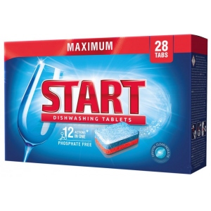 Таблетка для посудомийної машини Start MAXIMUM 28 шт