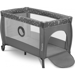 Манеж класичний Lionelo Stefi Plus Grey White