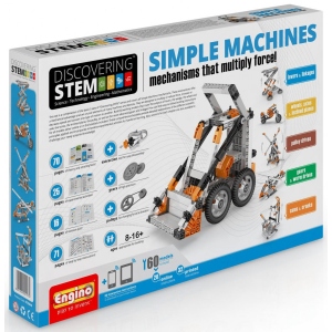 Пластиковий конструктор Engino Stem Прості механізми (STEM40)