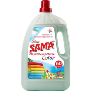 Гель для прання SAMA Color 3 л (4820020263850)