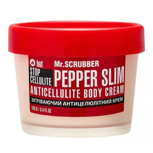 Крем для тіла Mr.Scrubber Зігріваючий антицелюлітний Stop Cellulite Pepper Slim 100мл