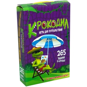 Настільна гра спілкування (5-7 років) Strateg Крокодил (30566)