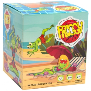 Настільна гра розважальна (3-4 роки) Strateg Froggy Pool (30352)
