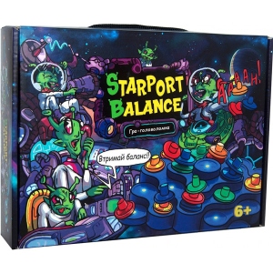 Настільна гра розвиваюча (5-7 років) Strateg Starport Balance (30409)