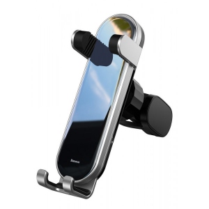 Тримач для мобільного пристрою Baseus Penguin gravity phone holder Silver (SUYL-QE0S)