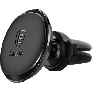 Тримач для мобільного пристрою Baseus Magnetic Air Vent Car Black (SUGX020001)