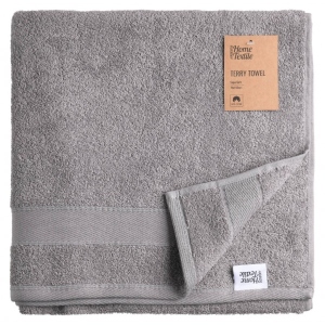 Рушник банний Ardesto махрове SuperSoft сірий 70х140 см (ART2270SL)