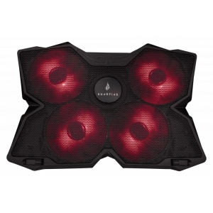 Підставка під ноутбук SureFire Bora Red-LED Black (48819)