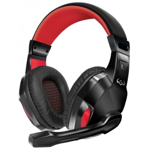 Гарнітура дротова ігрова Sven AP-G857MV Black-Red