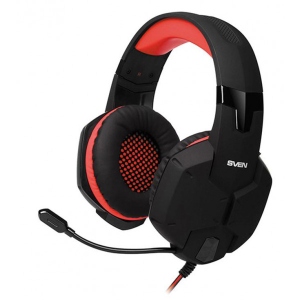 Гарнітура дротова Sven AP-G988MV Black-red