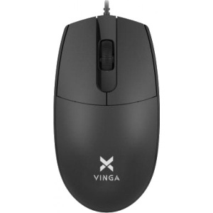 Миша дротова Vinga MS-110 Black